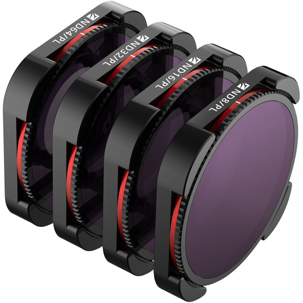 Freewell GoPro HERO 12/11/10/9 Black 4K Series Bright Day Filter Set (4-Pack)